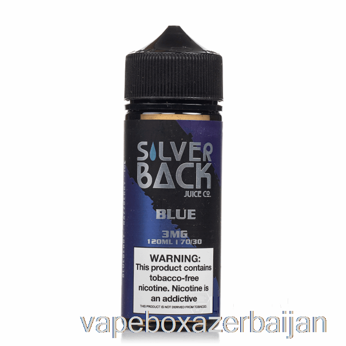Vape Baku Blue - Silverback Juice Co. - 120mL 0mg